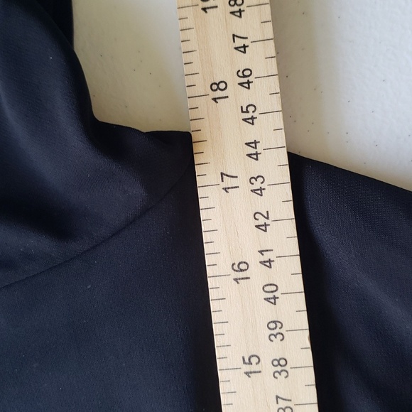 Judith March Anthropologie Mini Dress Black Gray Medium Large Office Corpcore - Picture 16 of 16